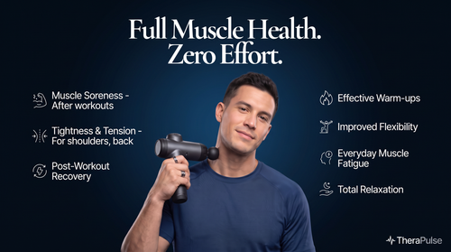 TheraPulse  Massage Gun For Muscle Pain